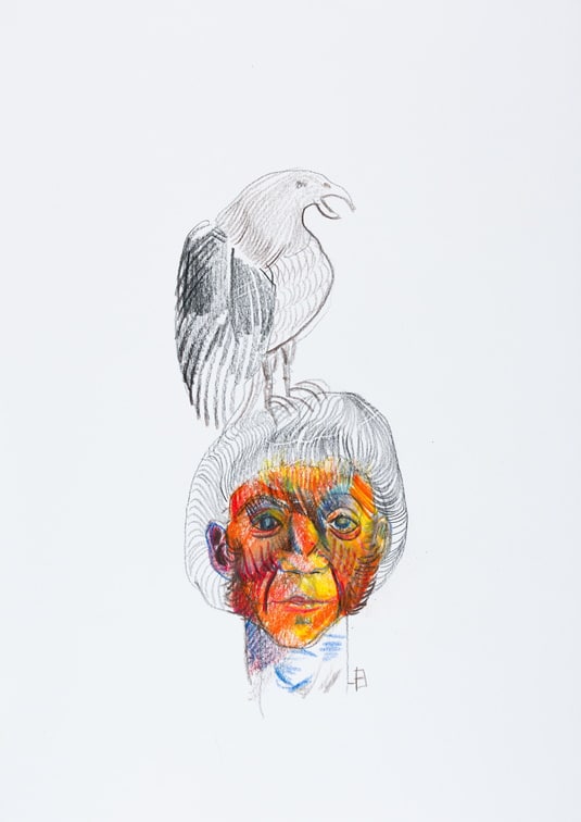 Dessins - format :  A4 - 21 x 29,7 Confinement avril 2020